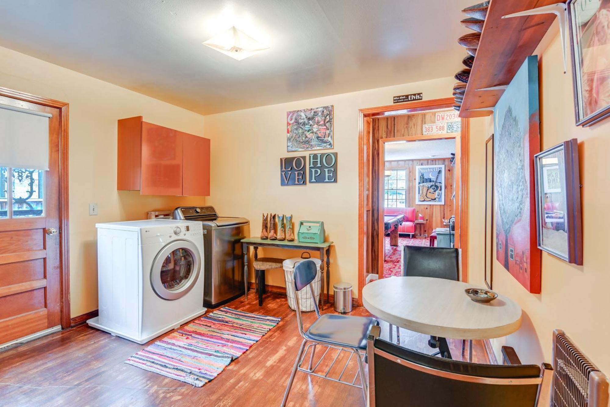 6 Mi To Downtown 70S-Themed Home In Nashville! Екстер'єр фото