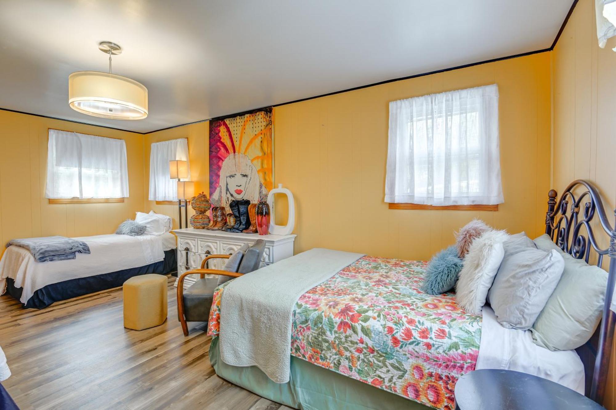 6 Mi To Downtown 70S-Themed Home In Nashville! Екстер'єр фото
