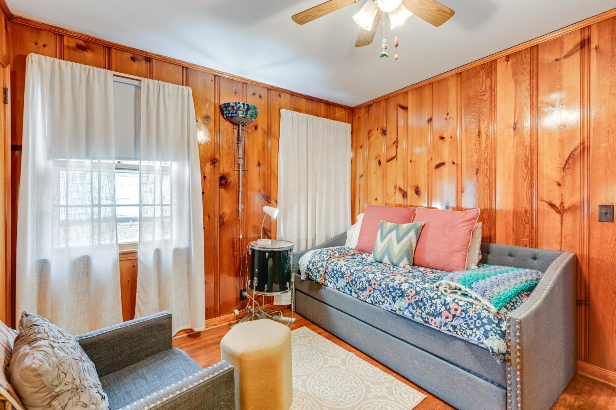 6 Mi To Downtown 70S-Themed Home In Nashville! Екстер'єр фото