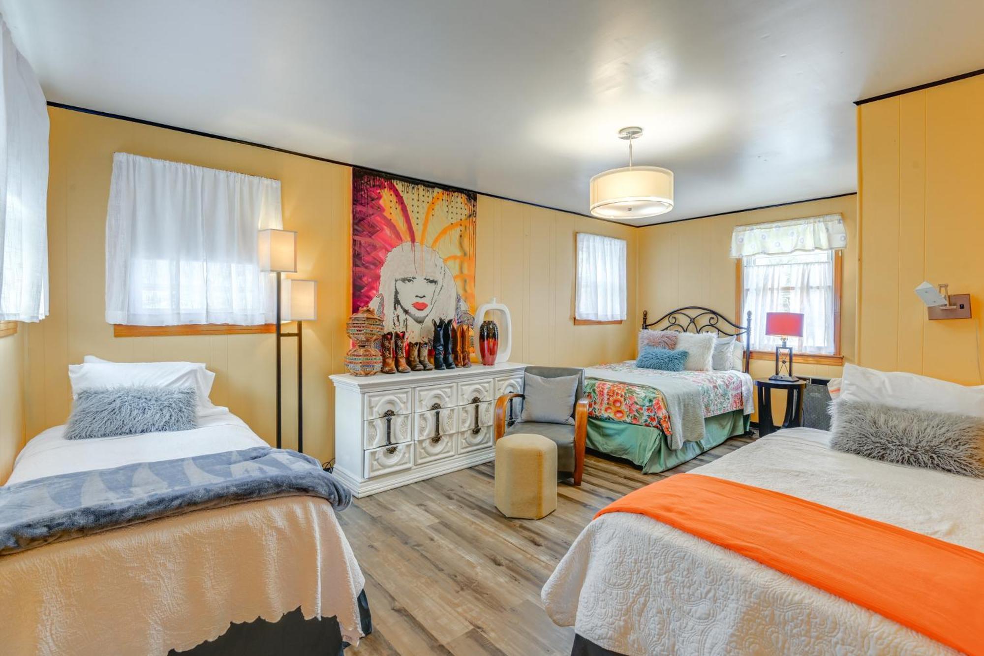 6 Mi To Downtown 70S-Themed Home In Nashville! Екстер'єр фото