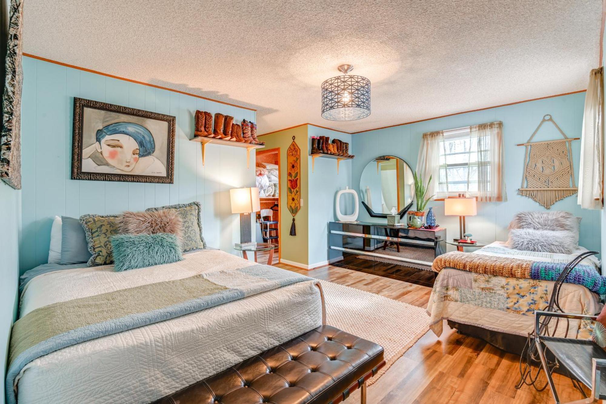 6 Mi To Downtown 70S-Themed Home In Nashville! Екстер'єр фото